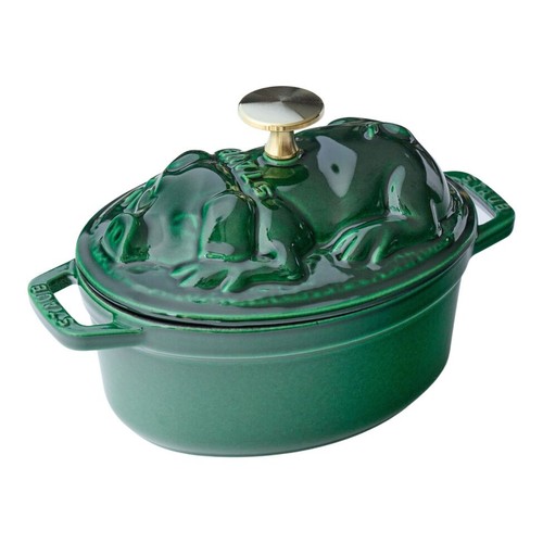 Staub piggy cocotte 17cm - piggy, oval