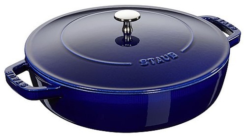 Staub cast iron braiser - cast,
