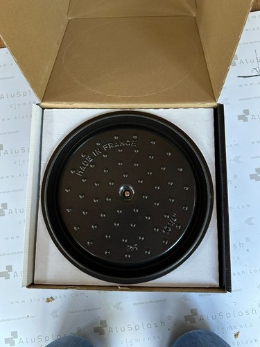 Staub cocotte with steamer - with,