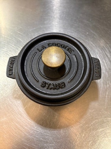 Staub cast iron cocotte 14cm - iron,