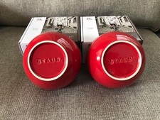 2 Staub Ceramic 6.5" Large