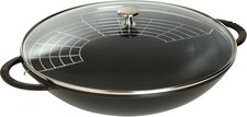 STAUB Cast Iron Wok, 6-Quart