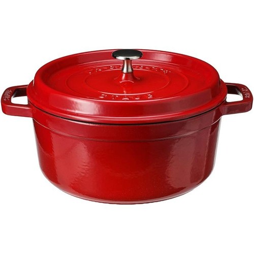 Staub cast iron cocotte - cast, 24cm