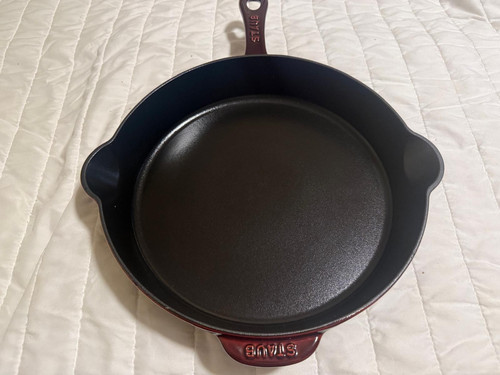 Staub cast iron inch - cast, fry